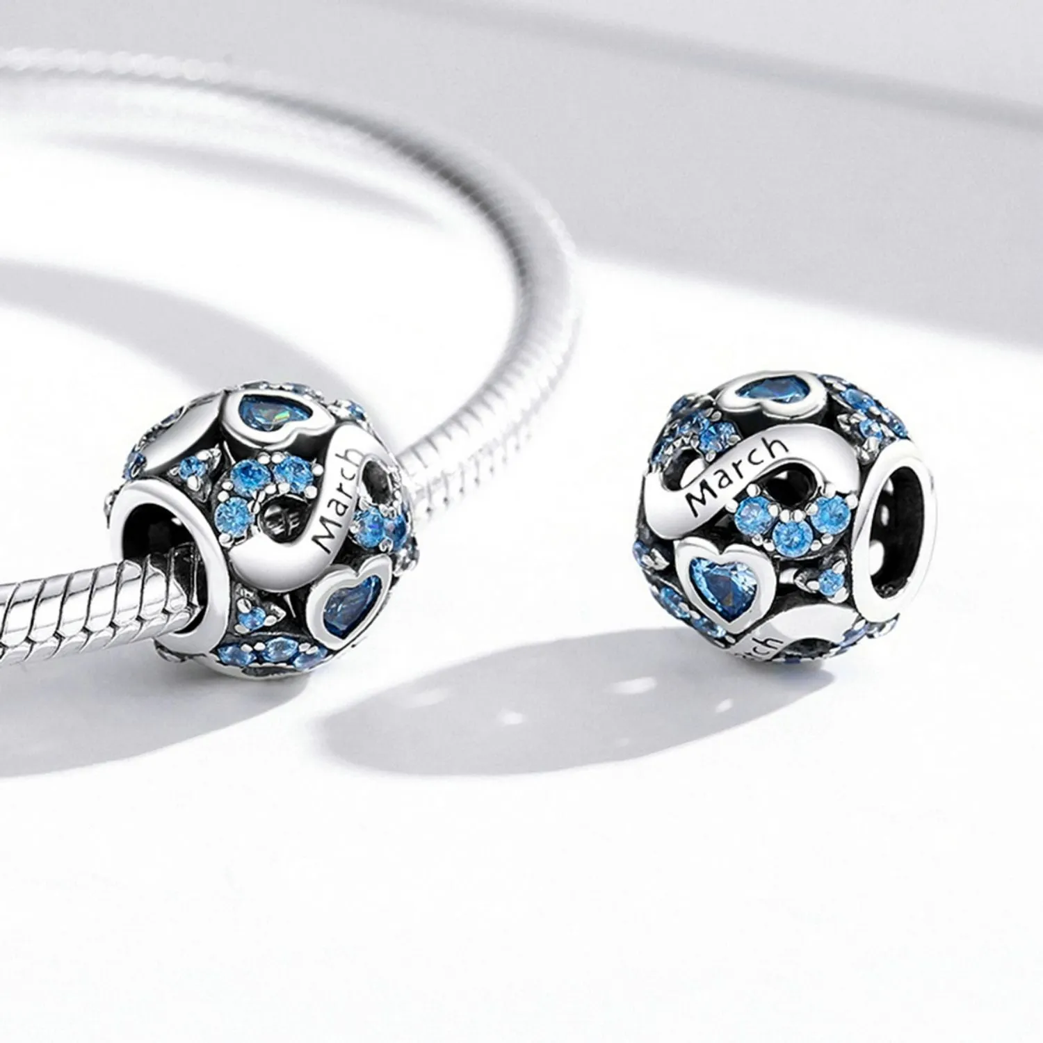 Birthstone Bead Charm