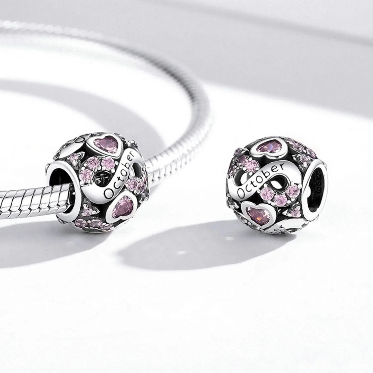 Birthstone Bead Charm