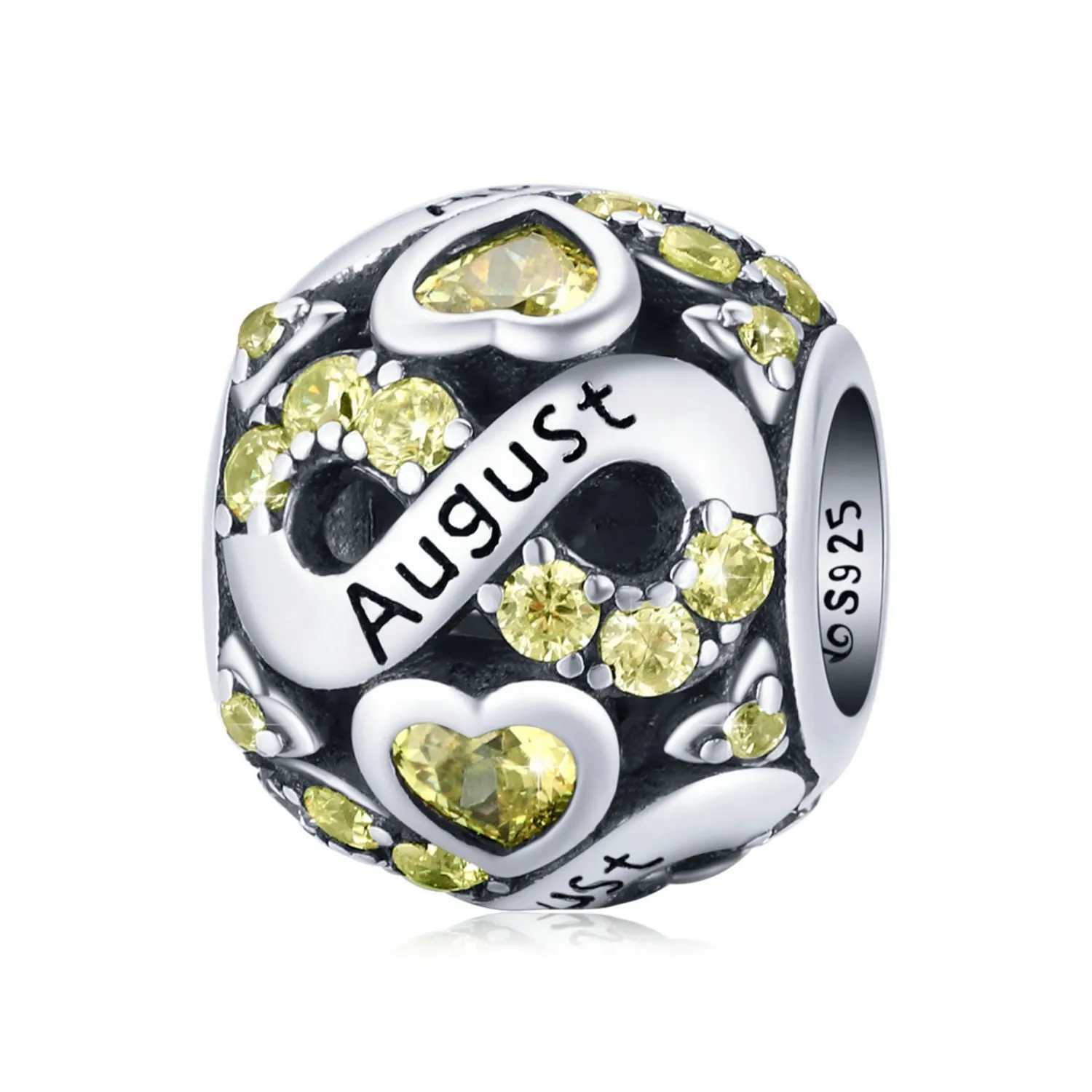 Birthstone Bead Charm