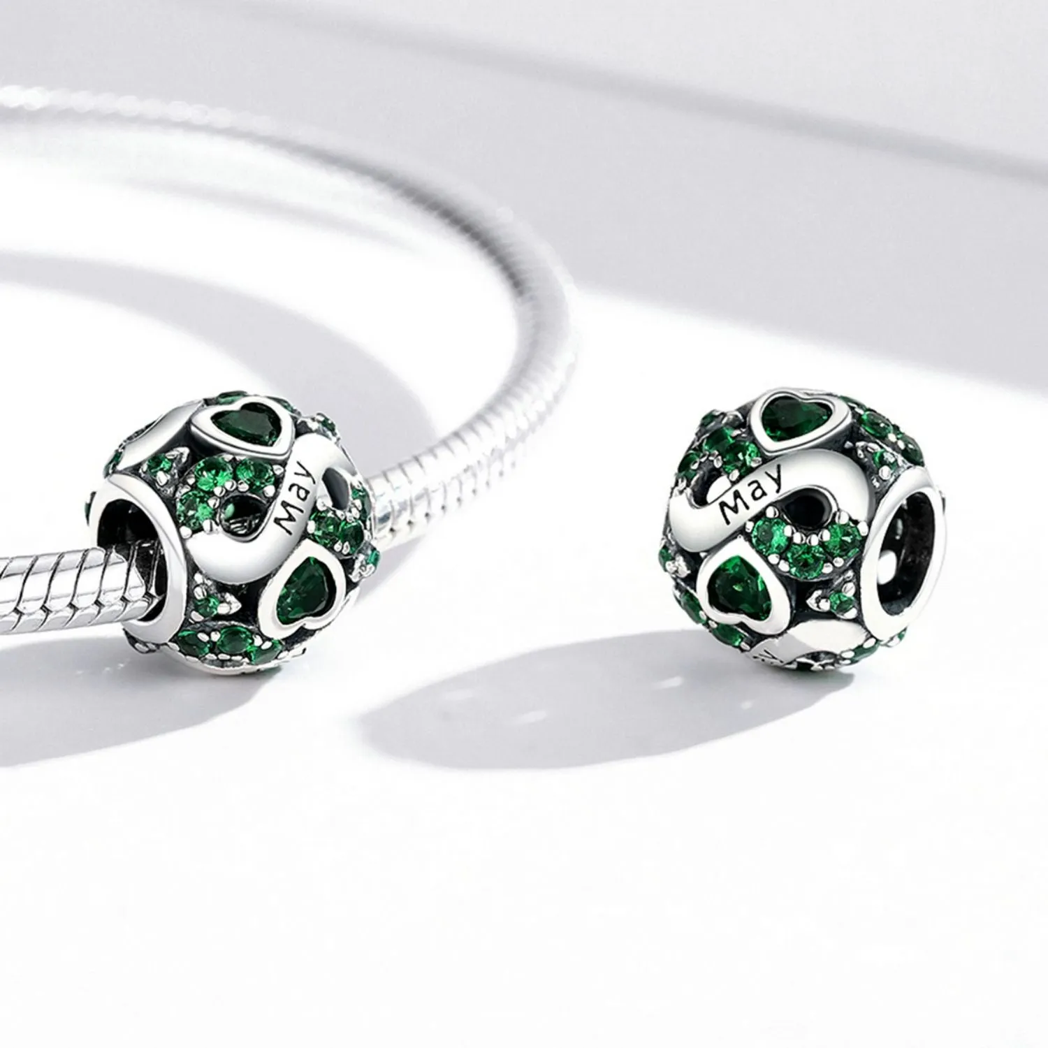 Birthstone Bead Charm