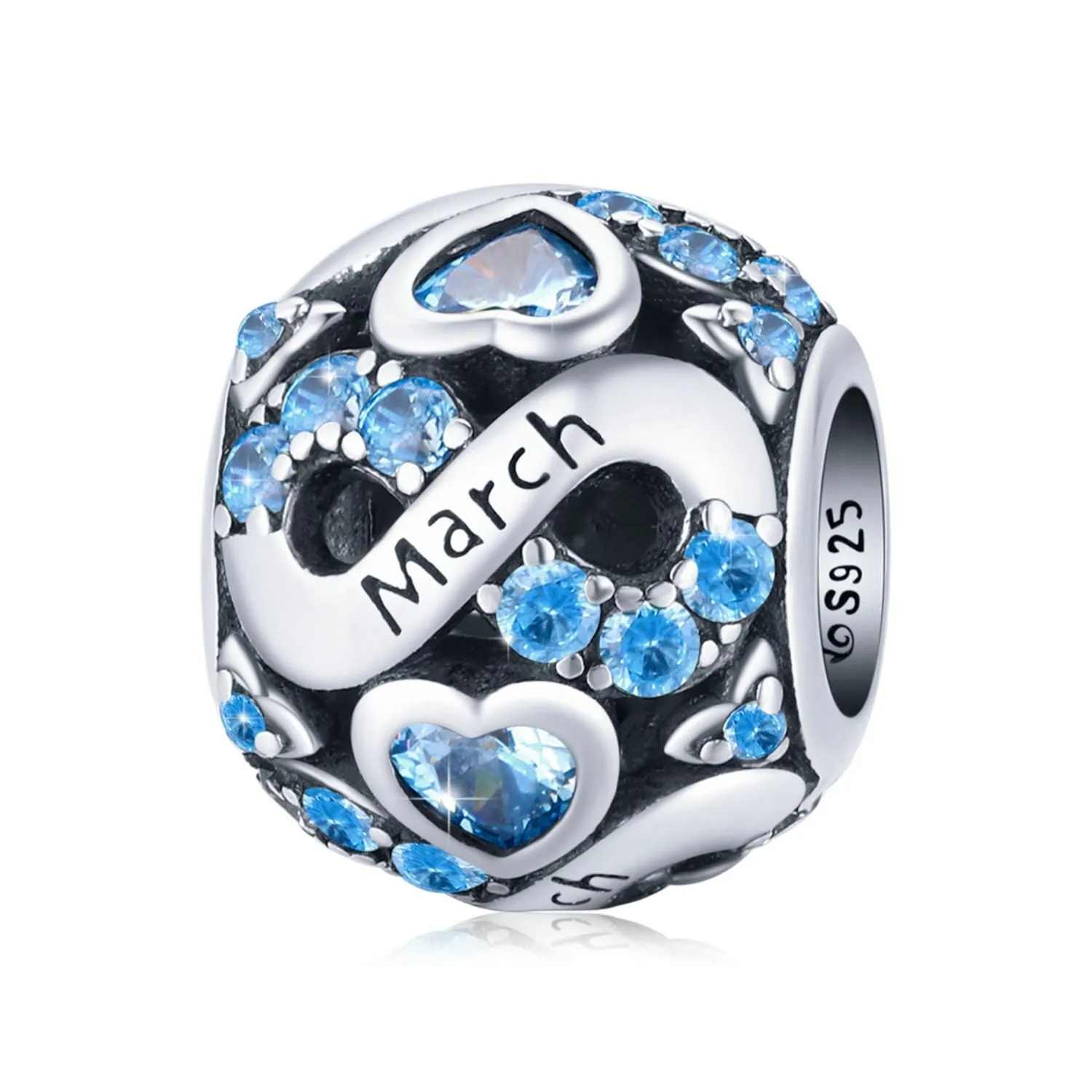 Birthstone Bead Charm