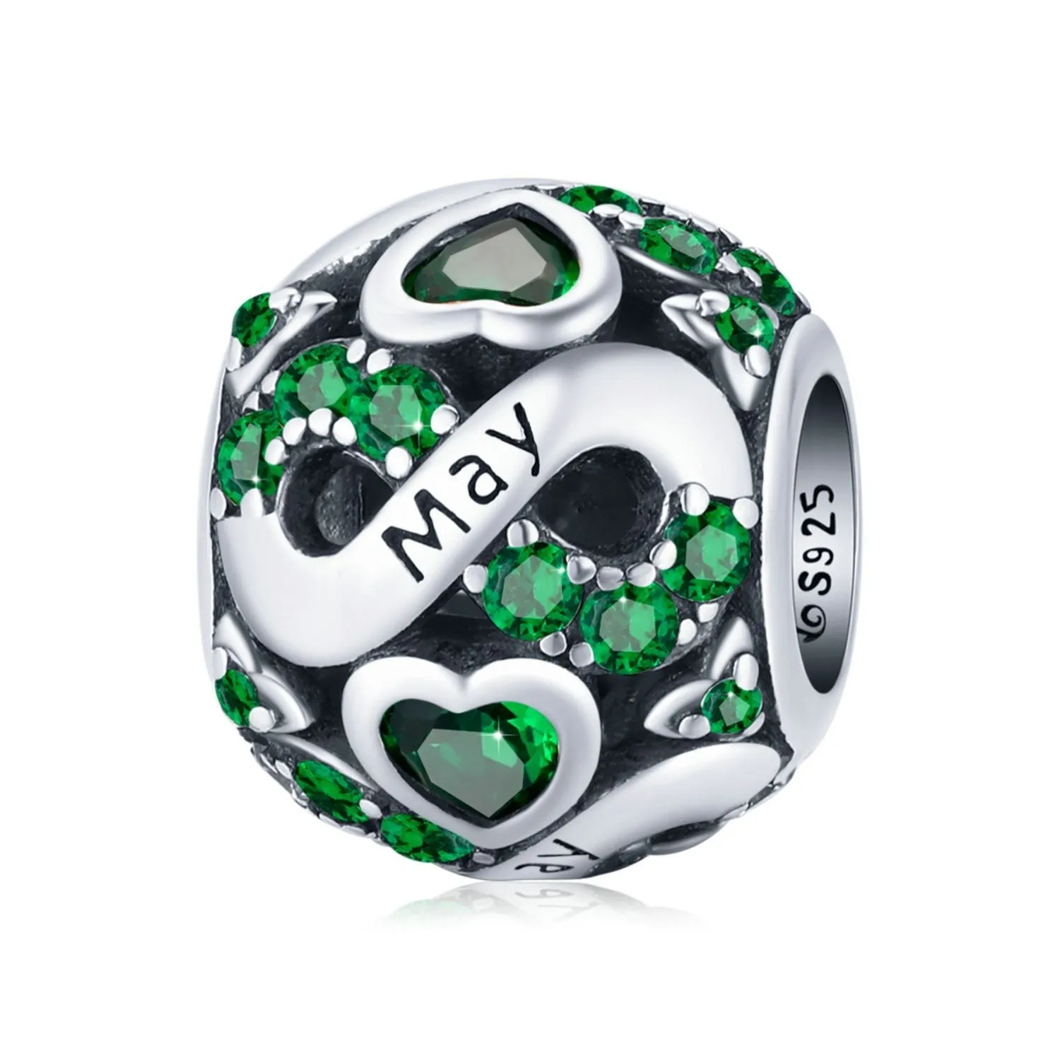 Birthstone Bead Charm