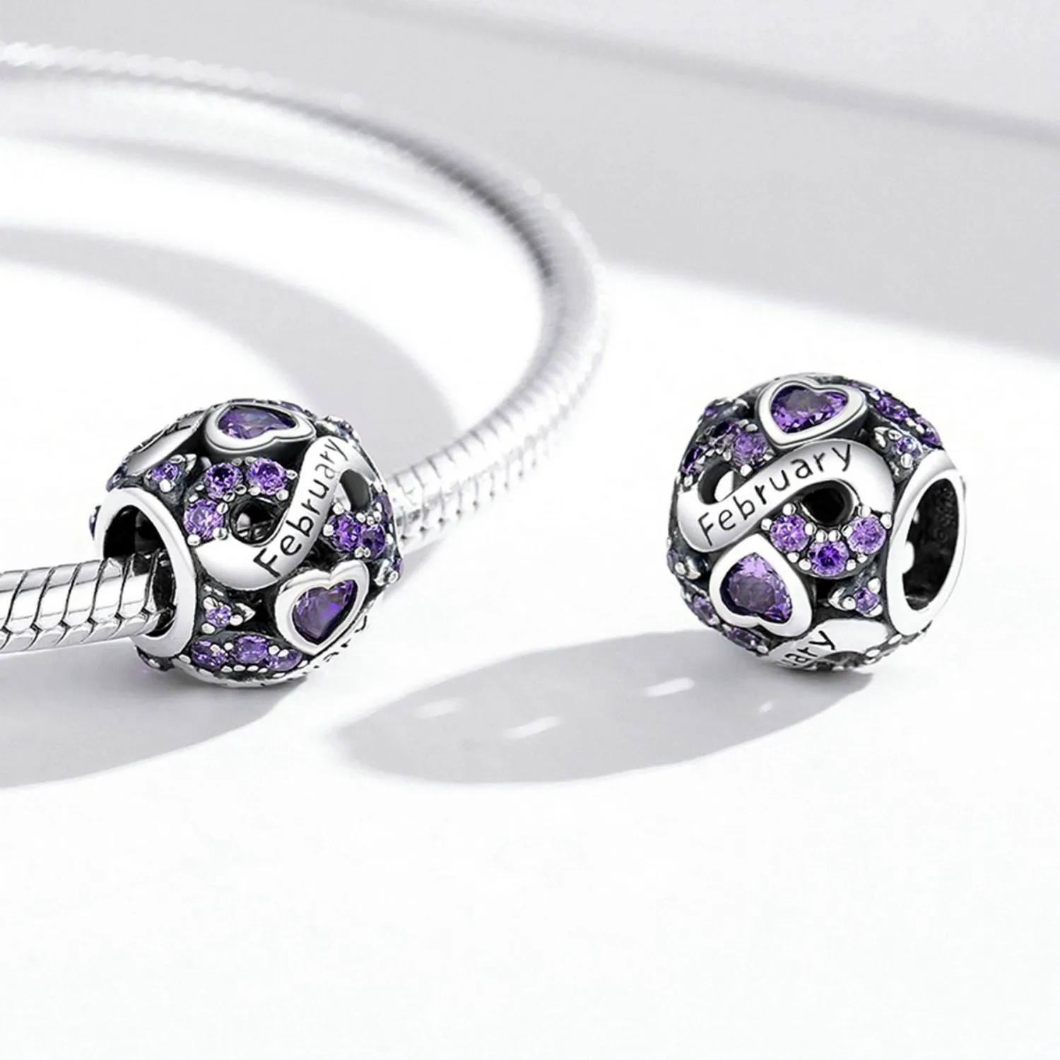 Birthstone Bead Charm