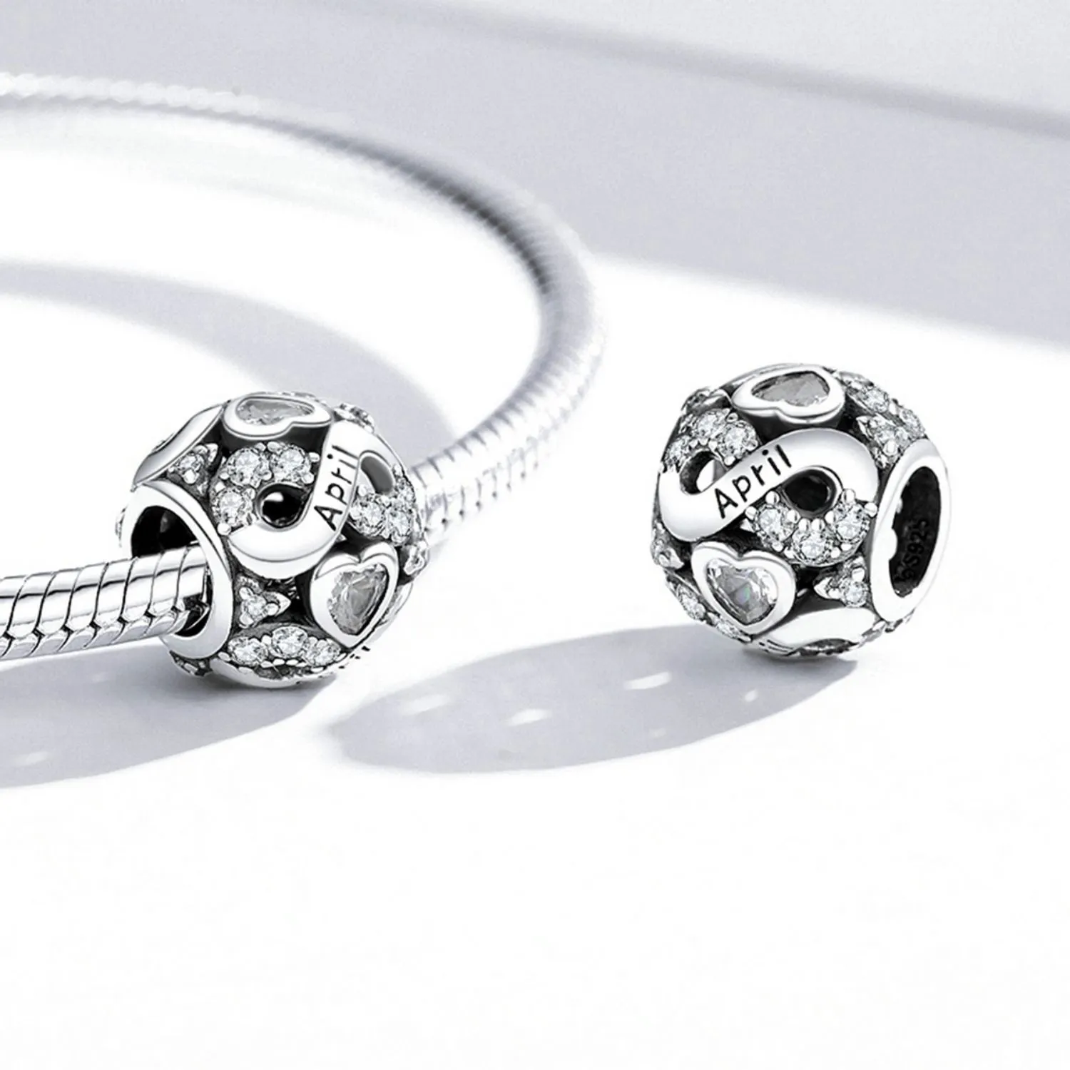 Birthstone Bead Charm