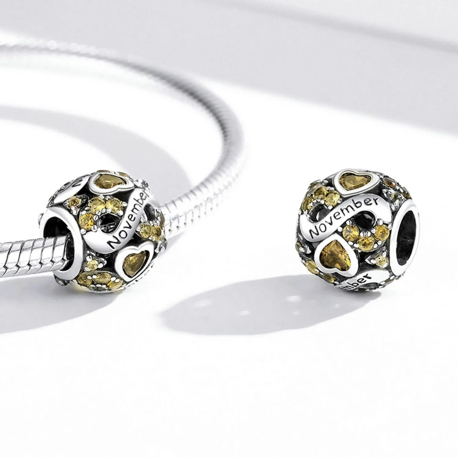 Birthstone Bead Charm