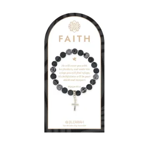 Black Faith Bracelet
