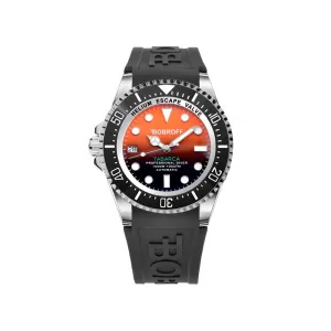 Black Rubber Watch