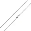 Box Chain .7mm 925 Sterling Silver16-18 inch