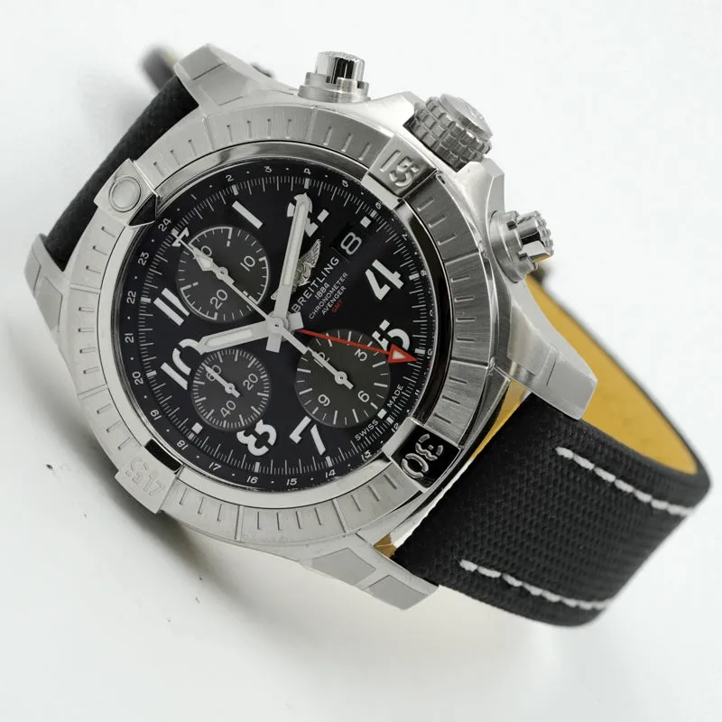 Breitling Avenger Chronograph GMT 45mm A24315101B1X1