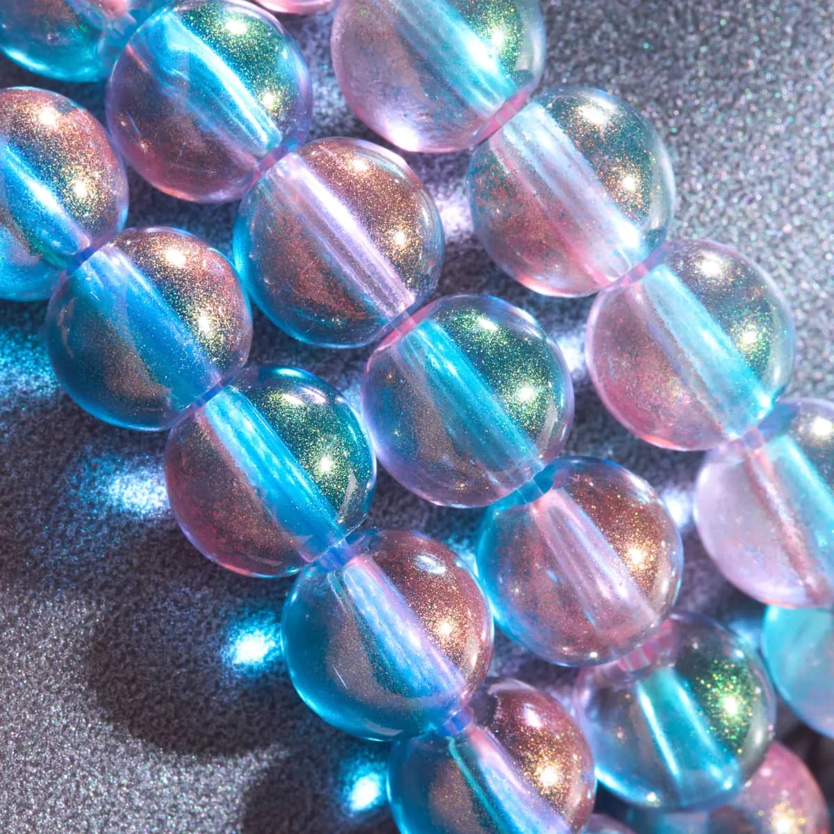 Bubble Pop | Shimmer Glass Bracelet