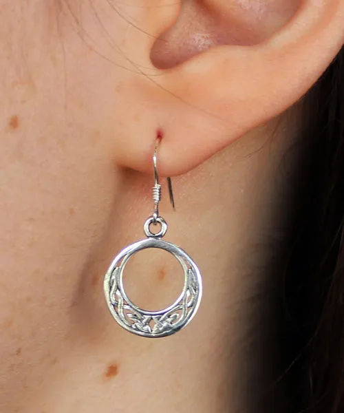 Celtic Hoop Earrings