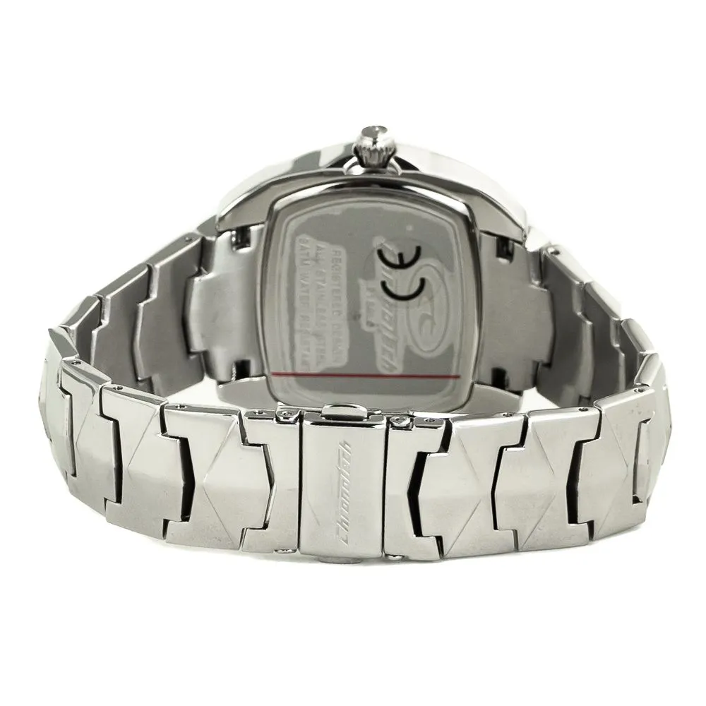 Chronotech Silver Stainless Steel Watch