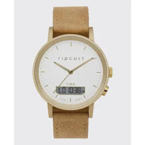 Circa Tide Digital Leather Watch