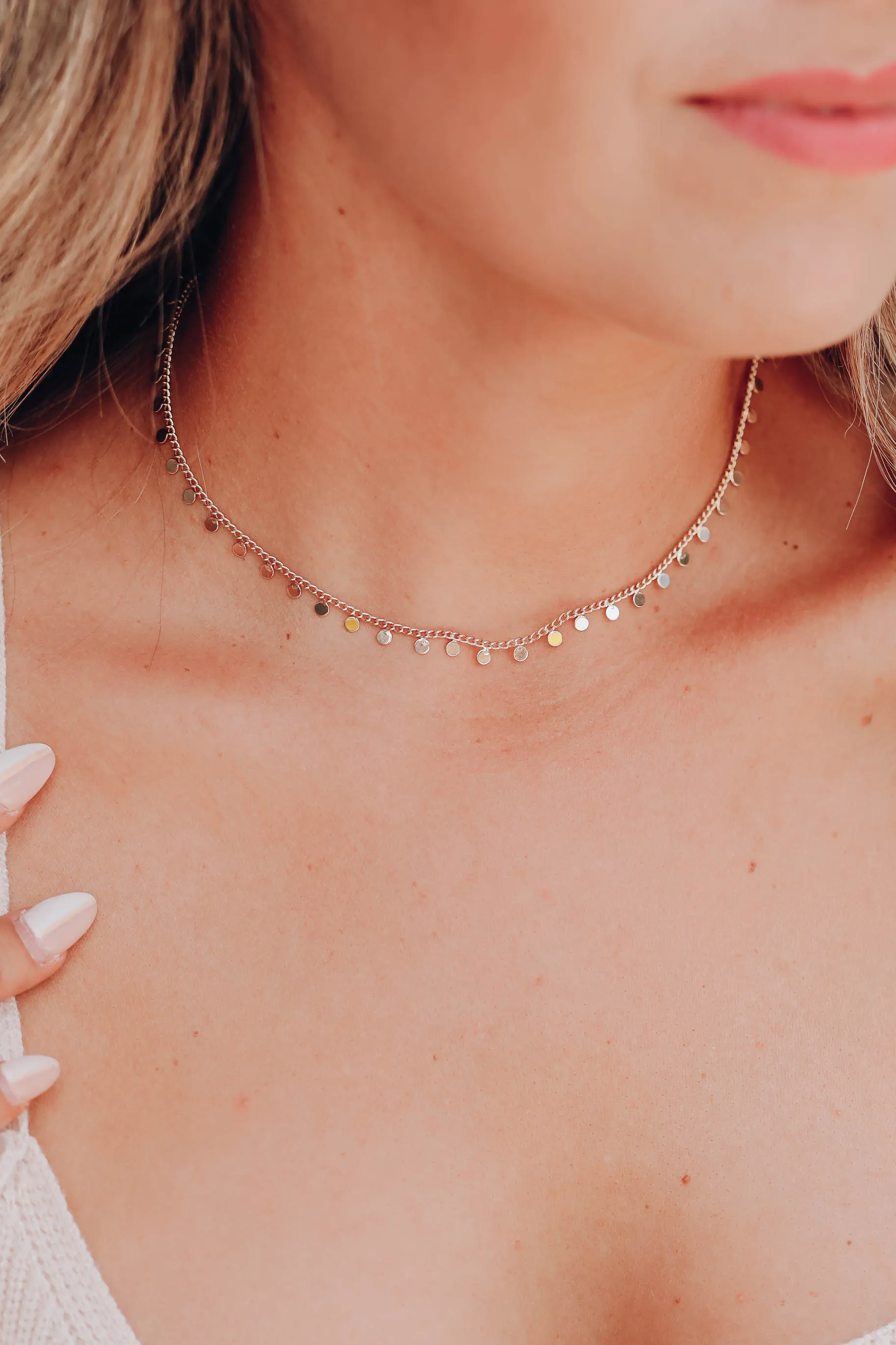 Clarissa Circle Necklace