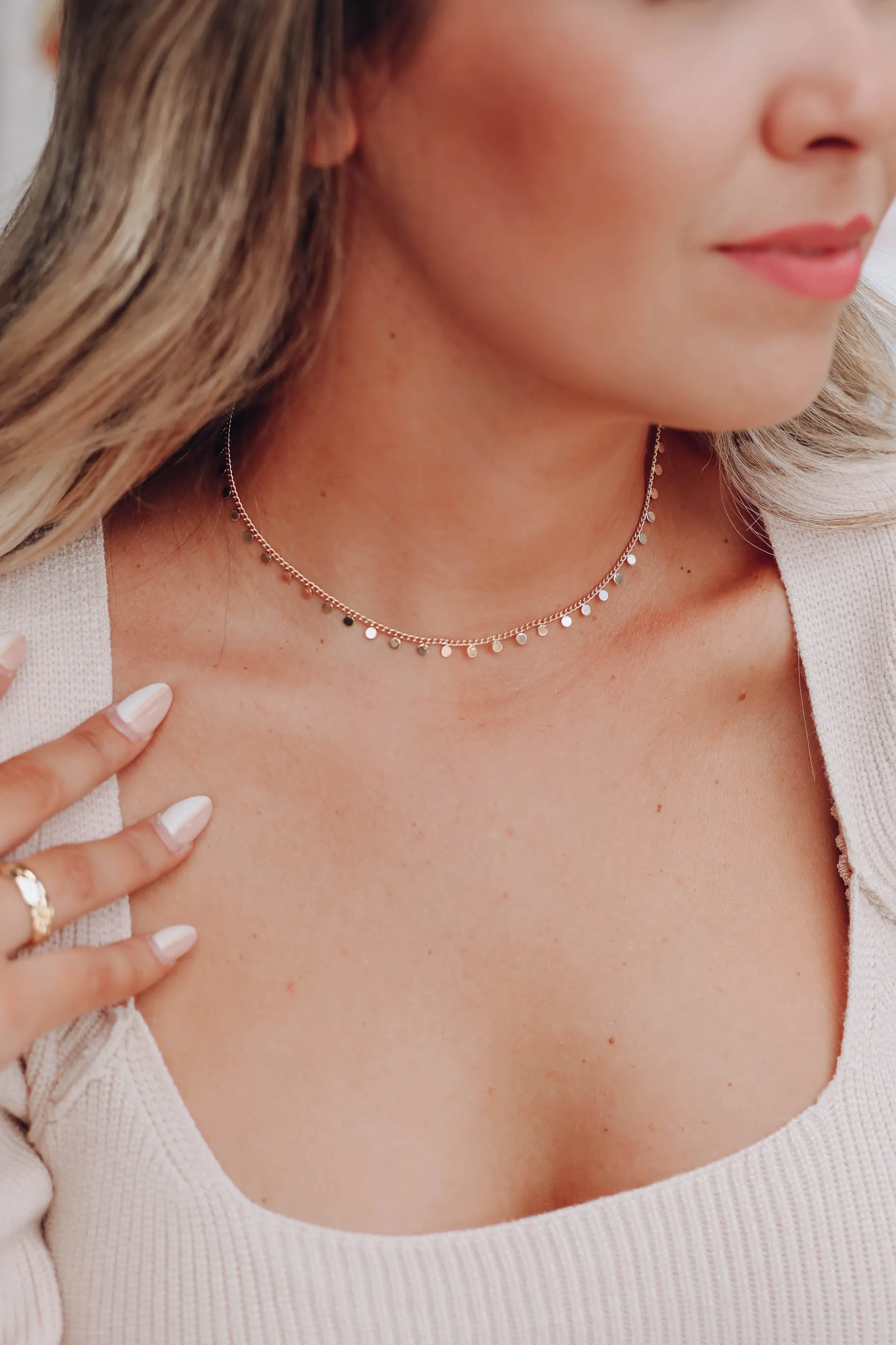 Clarissa Circle Necklace