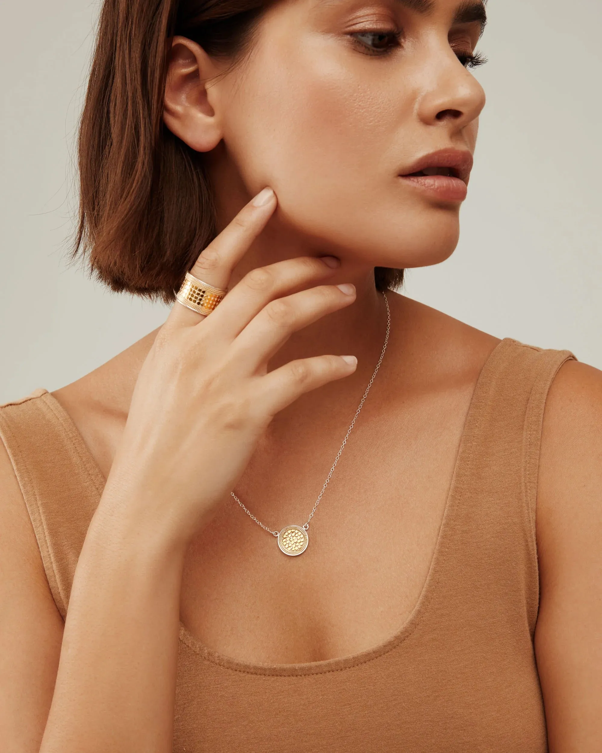 Classic Disc Necklace