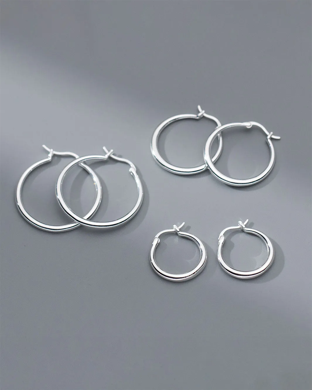 Classic Large Hoop Earrings