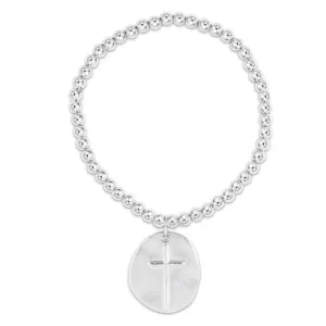 CLASSIC SS 4mm Bead Bracelet - Inspire Sterling Charm