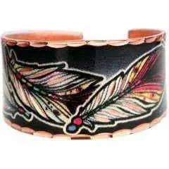 Copper Feather Ring