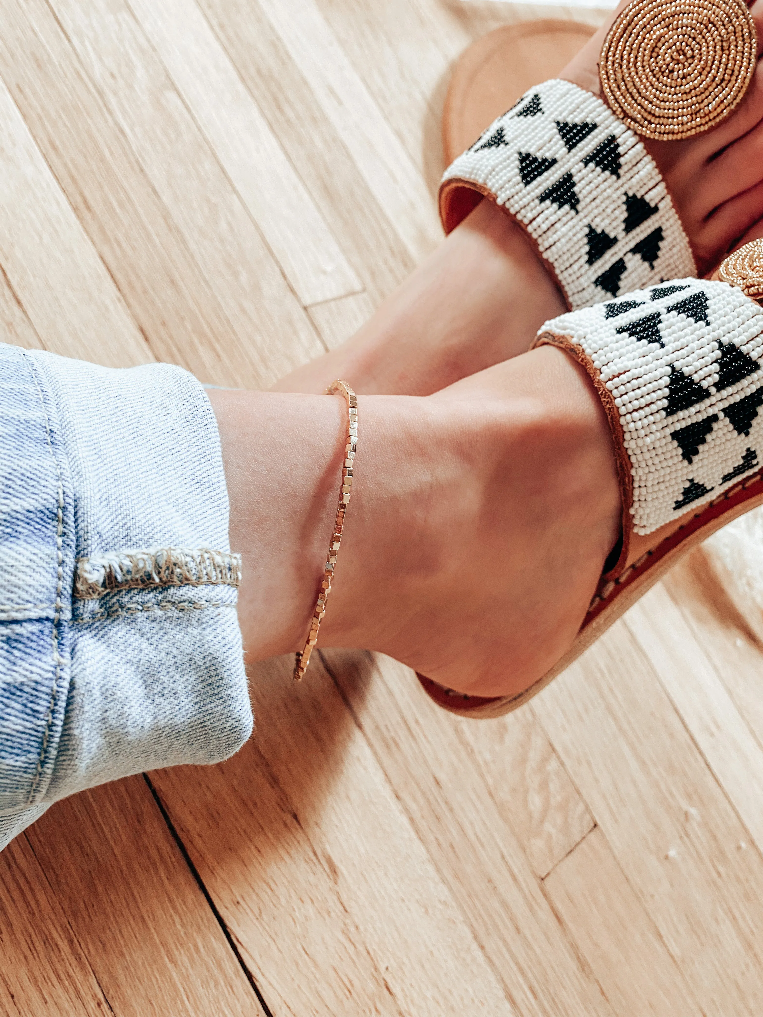 Copper Moon Boho Chic Ankle Bracelets