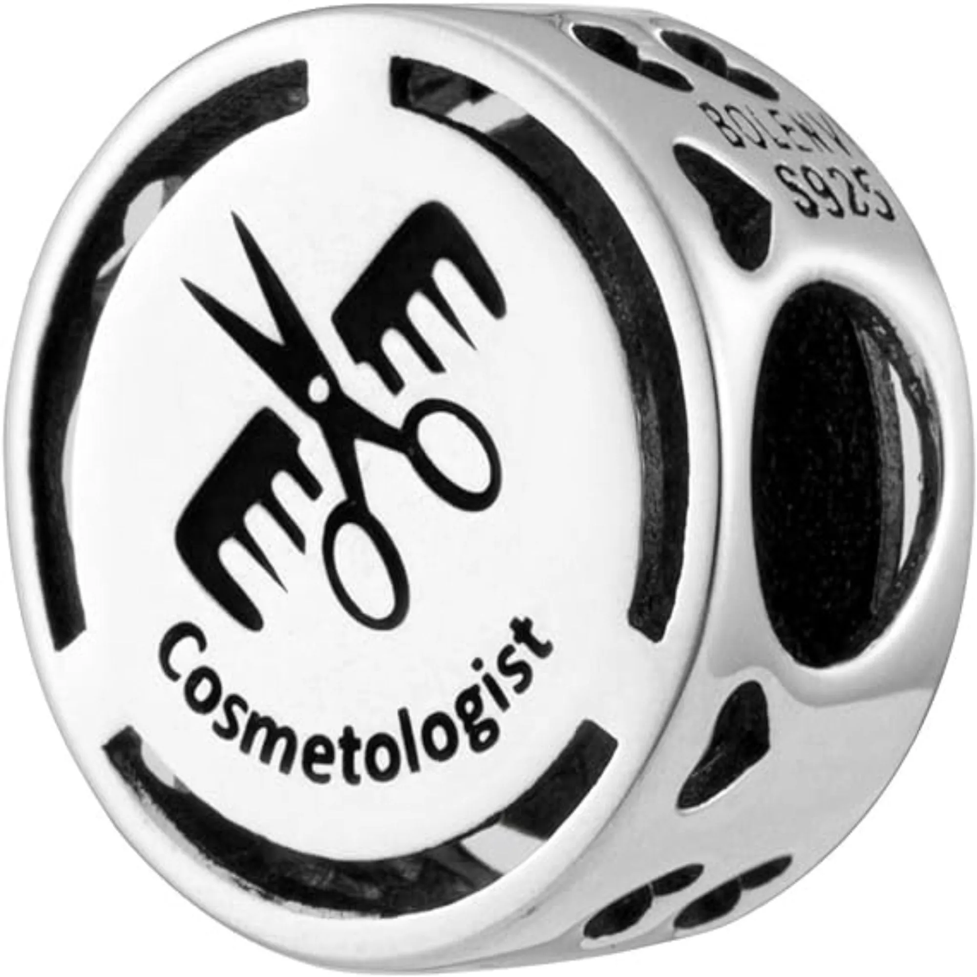 Cosmetologist Bead Charm