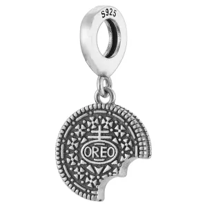 Cream Cookie Milk Biscuit Dangle Pendant