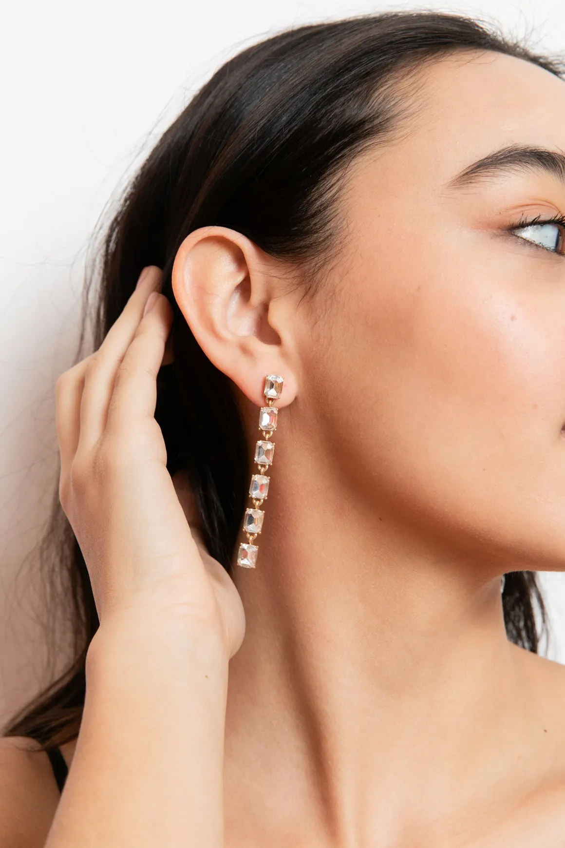 Crystal Drop Earrings