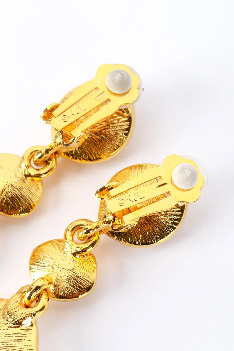 Crystal Gem Drop Earrings