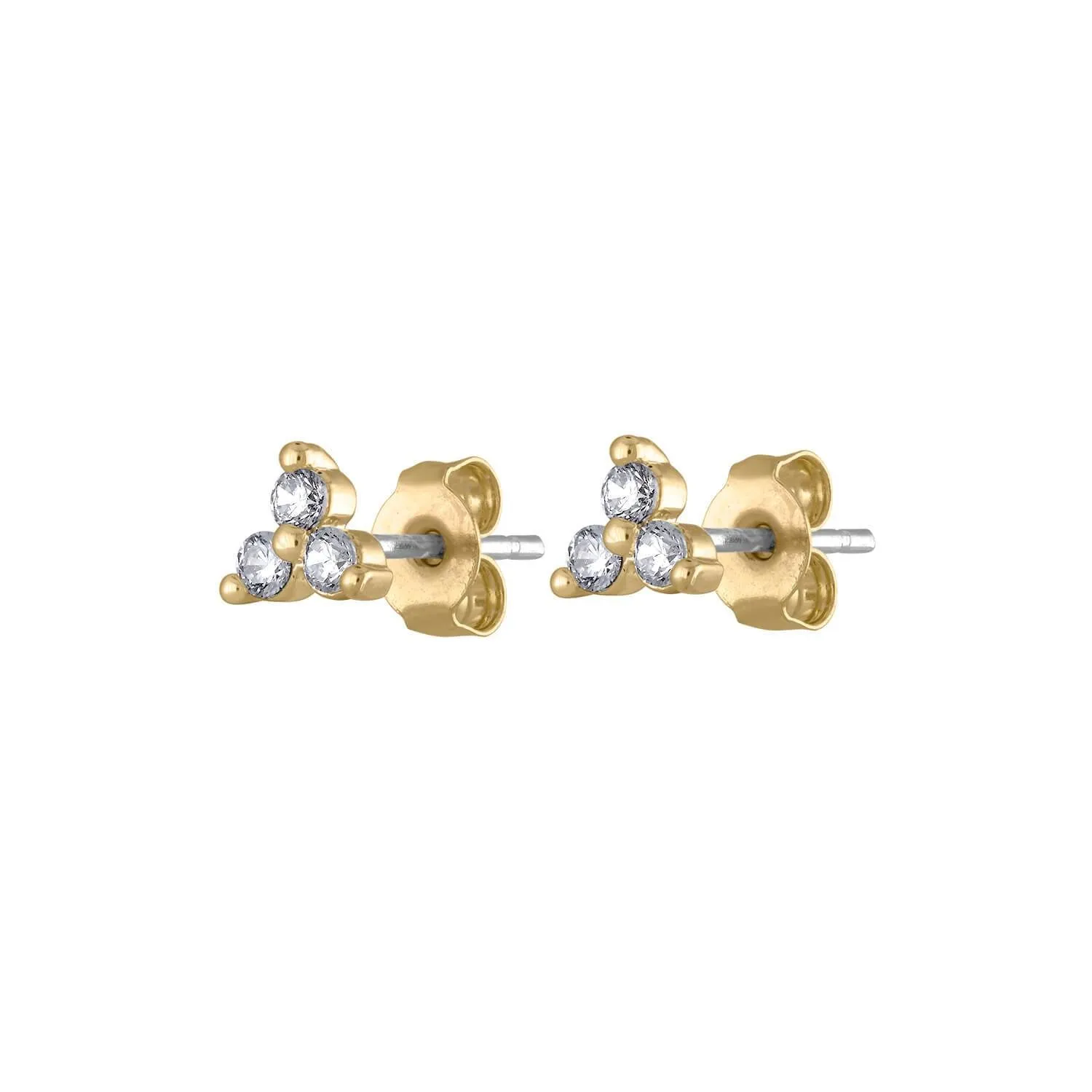 Crystal Trinity Studs