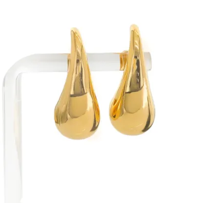 Curved Hoop Earrings