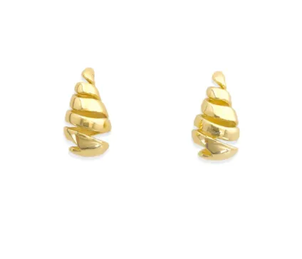 Curved Hoop Earrings
