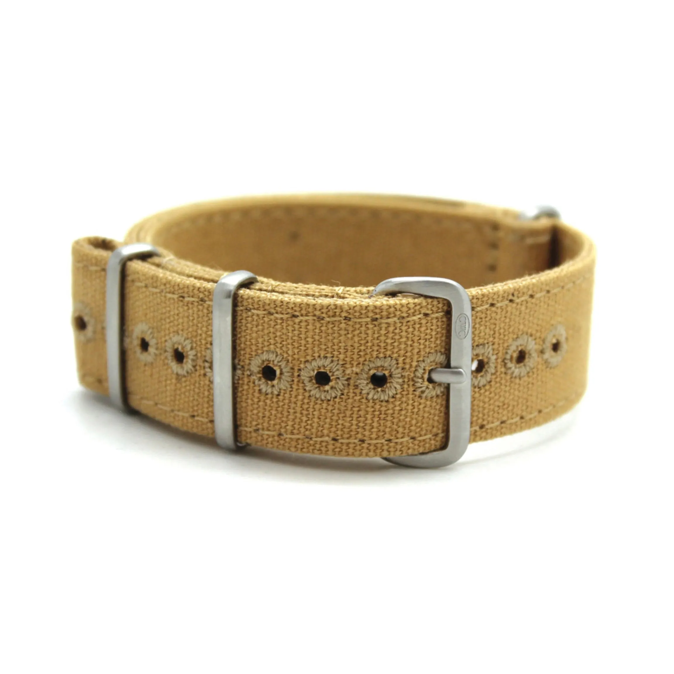 CWC Vintage Style Canvas Watch Strap