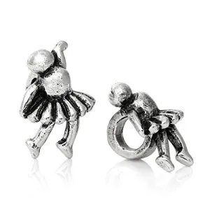 Dancing Girl Bead Compatible for Most European Snake Chain Bracelet