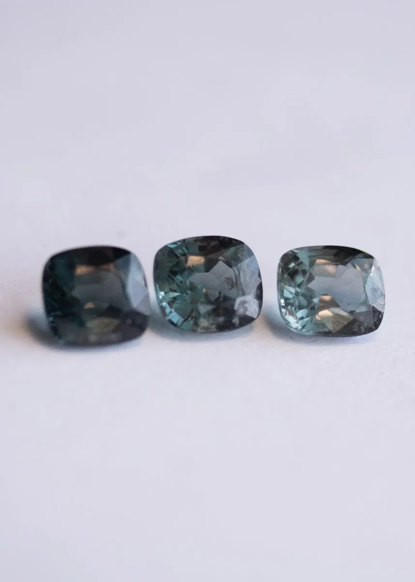 Dark Blue Grey Spinel – 2.3 Carats (7 x 7.5 mm)