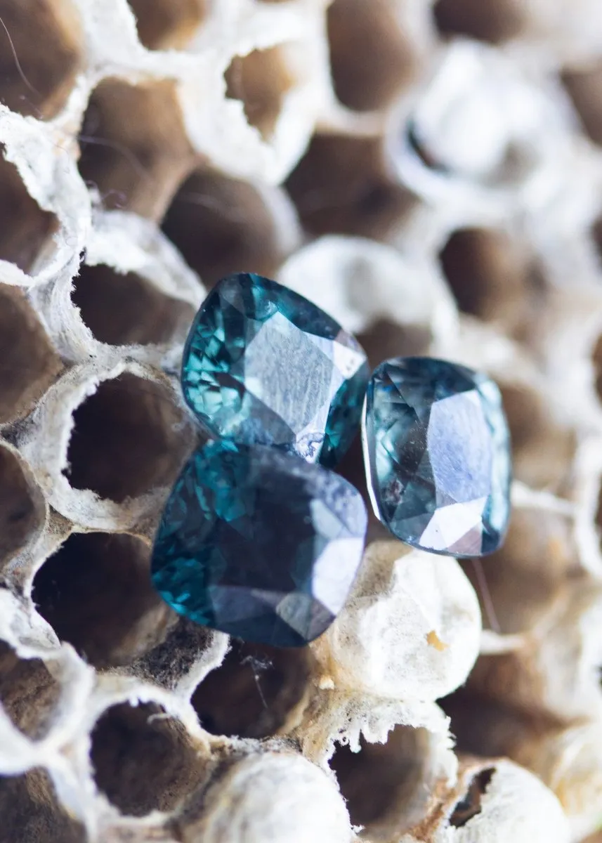 Dark Blue Grey Spinel – 2.3 Carats (7 x 7.5 mm)