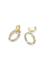 Devin Crystal Link Earrings
