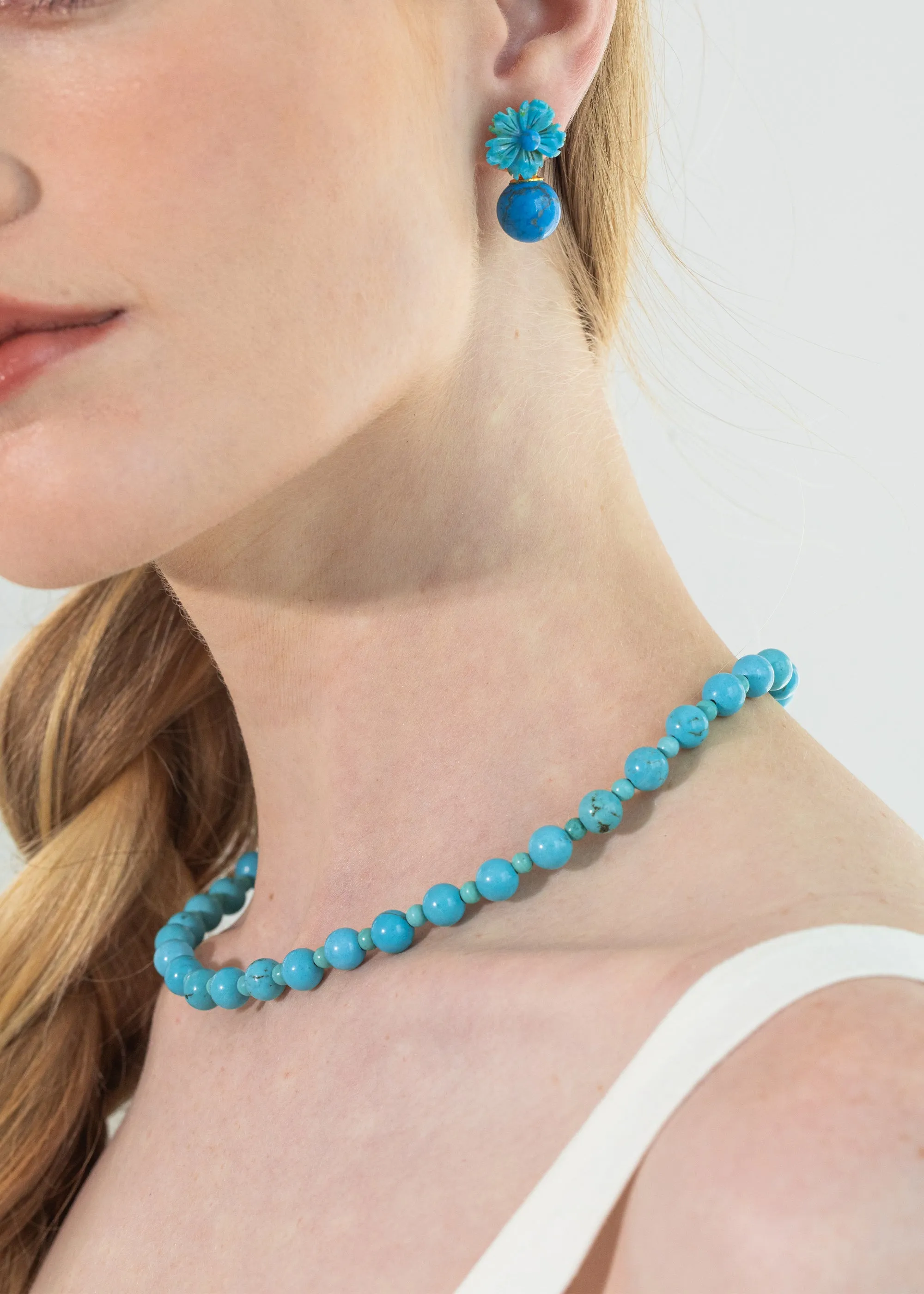 Dhara Necklace -- Turquoise