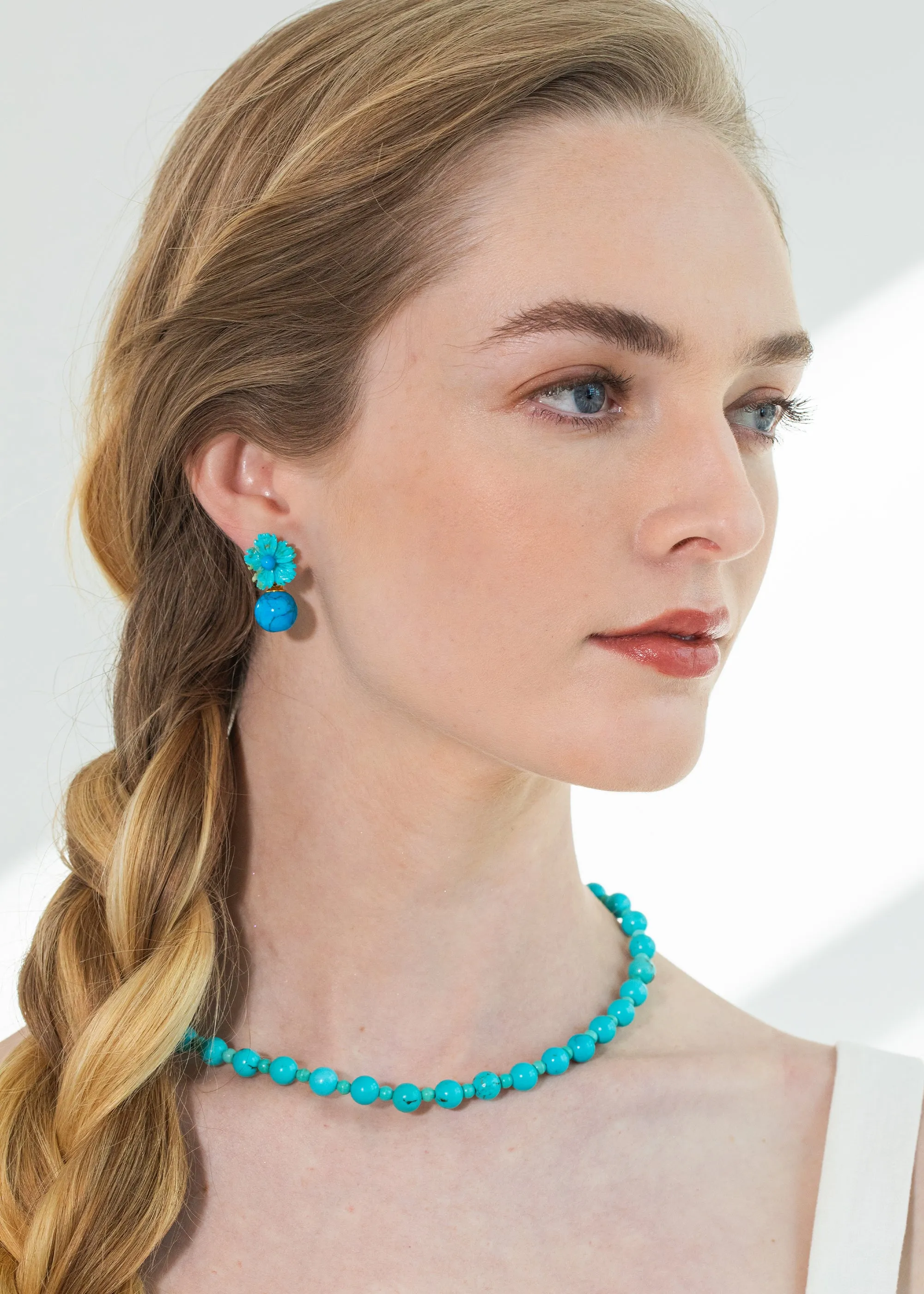 Dhara Necklace -- Turquoise