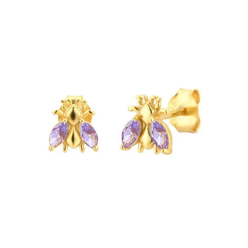 Diamond-Stud Turquoise Hoops Earrings