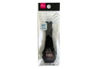 Digital Watch BluePlanetA Black-
