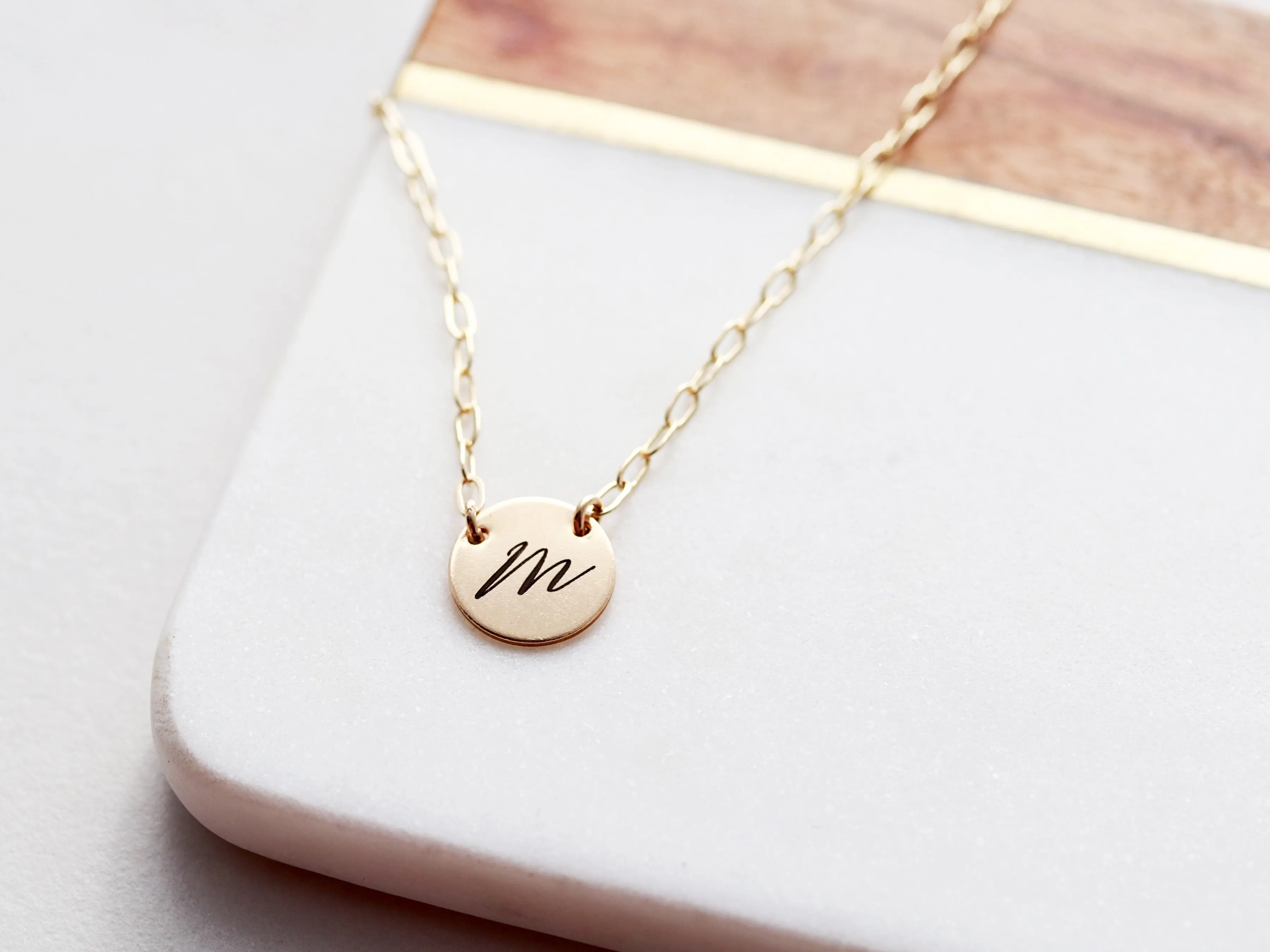 Disc   Clip Chain Necklace