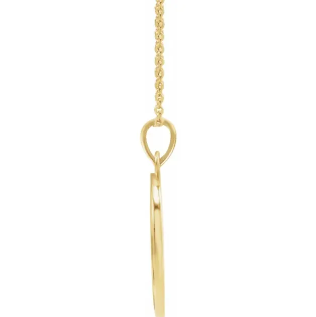Disc Necklace (Love, Live, Hope)