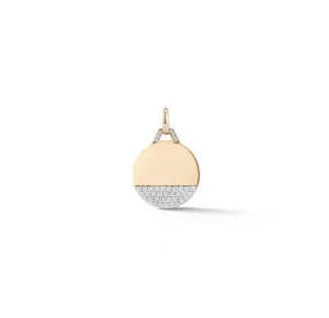 Dora 1/3 Diamond Disc Charm
