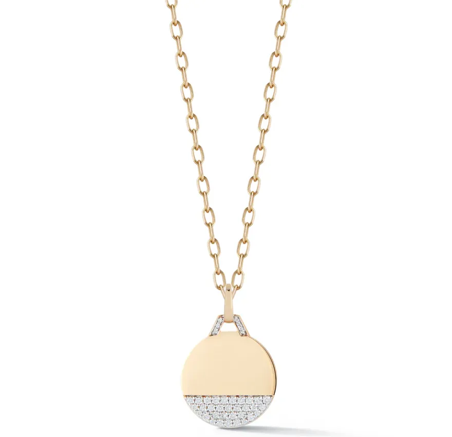 Dora 1/3 Diamond Disc Charm