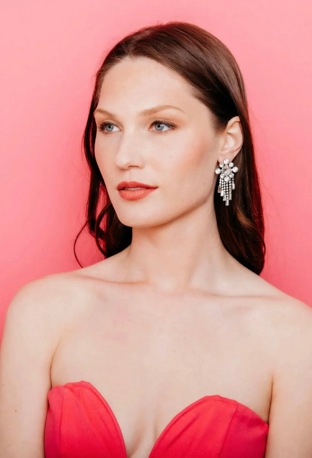 Elizabeth Cole - Mariaiah Earrings - Crystal