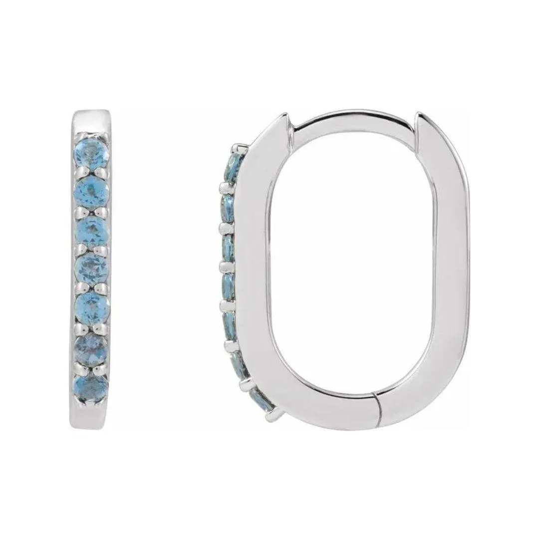 Elongated Huggies With Stones