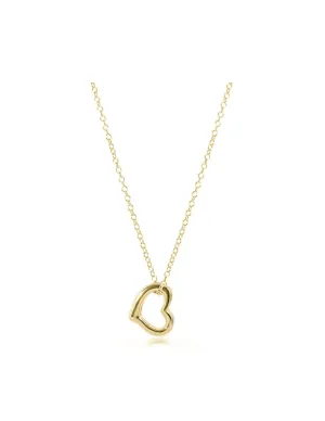 ENewton 16" Love Gold Charm Necklace