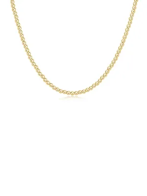 enewton Classic Gold 3mm Bead Choker