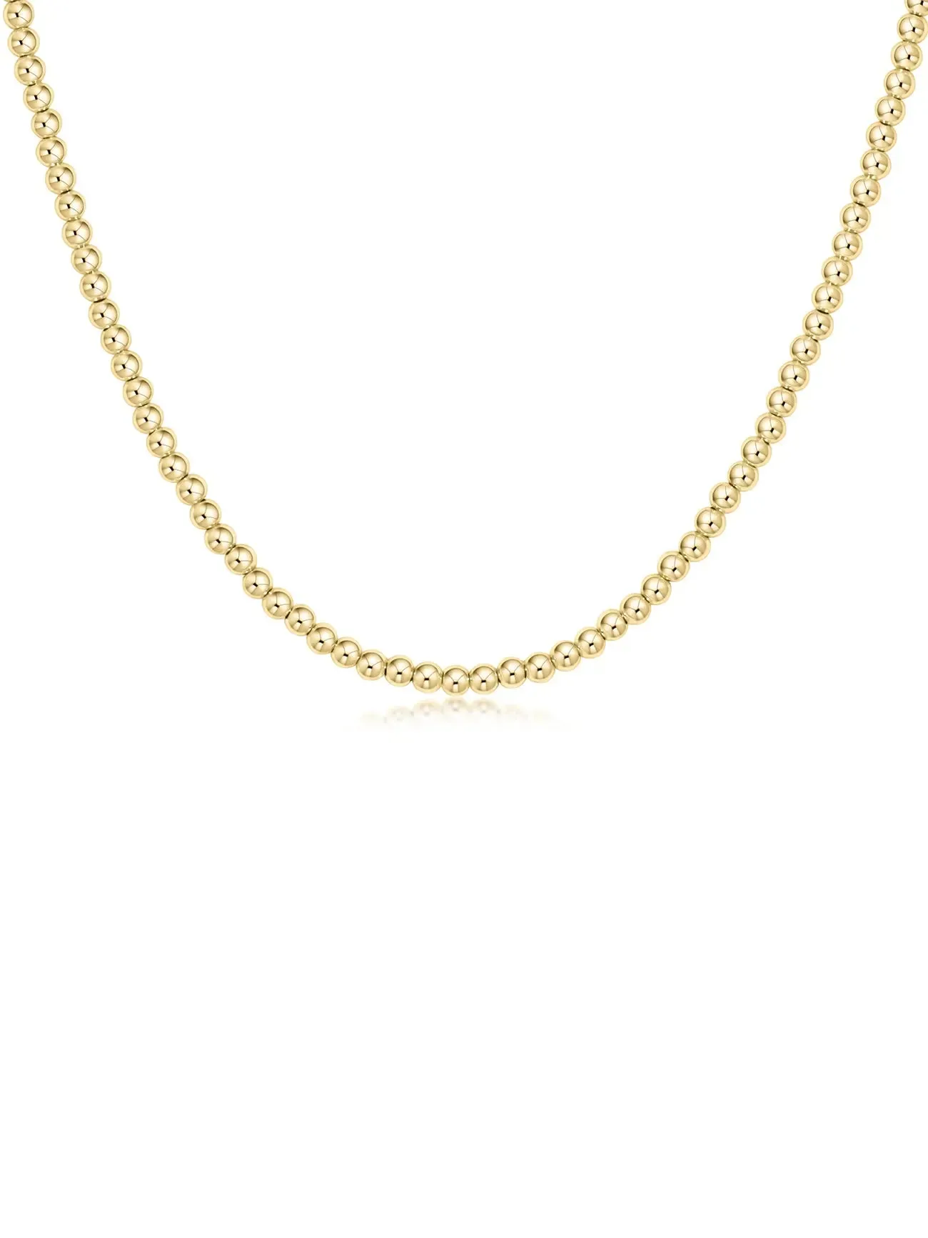 enewton Classic Gold 3mm Bead Choker