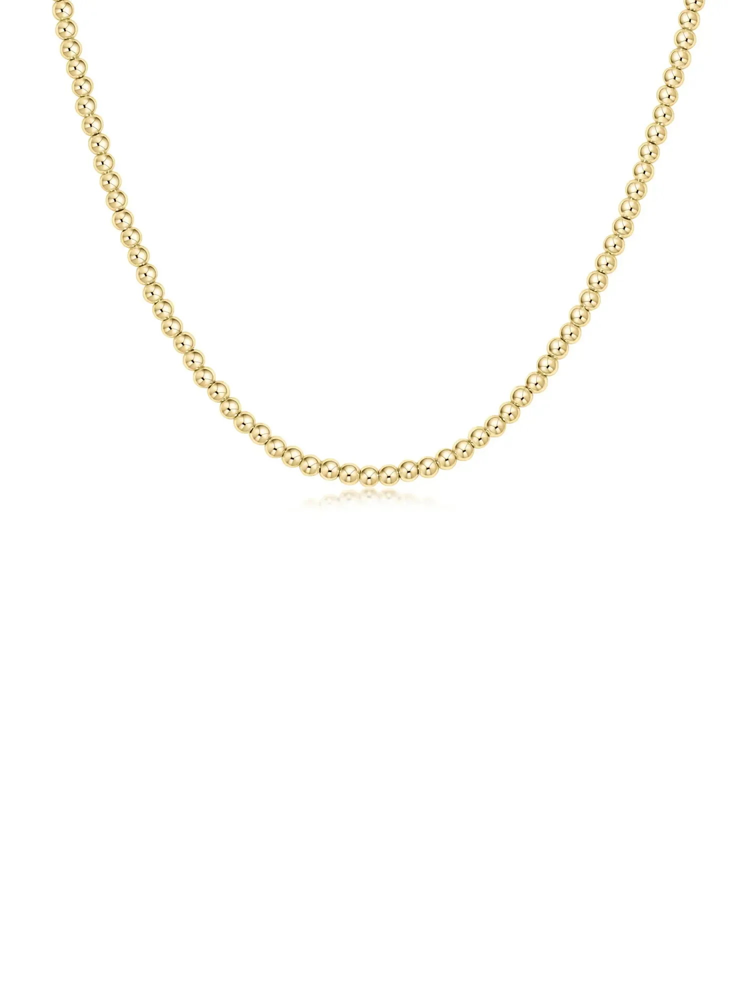 enewton Classic Gold 3mm Bead Choker